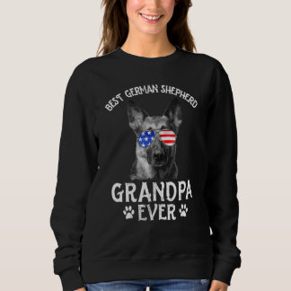 Sweatshirt Meilleur berger allemand Grand-père jamais américa