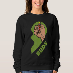 Sweatshirt Meilleur Buds Matching Couple Plus Léger Stoner Fr