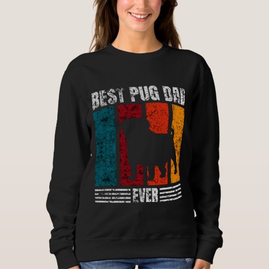 Sweatshirt Meilleur Carlin Papa Ever T-shirt classique 538 (Devant)