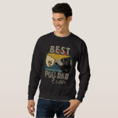 Sweatshirt Meilleur Carlin Papa T-Shirt indispensable toujour (Devant entier)
