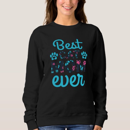 Sweatshirt Meilleur Chat Maman Jamais Drôle Chat (Devant)