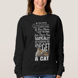 Sweatshirt Meilleur Chat Maman Pour Femmes Vêtements Citation