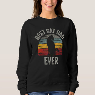 Sweatshirt Meilleur Chat Papa Jamais Chats