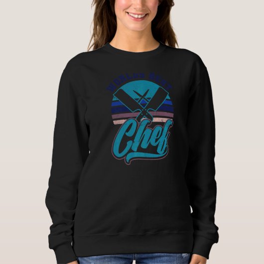 Sweatshirt Meilleur Chef cuisinier du monde (Devant)