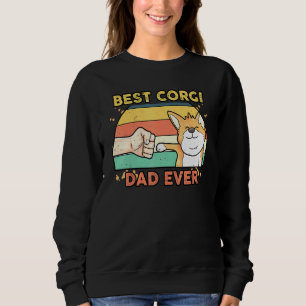 Sweatshirt Meilleur Corgi Papa Daddy Chien Propriétaire Père