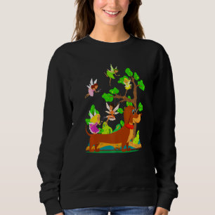 Sweatshirt Meilleur Dachshund Funny Wiener Chien Doxie Et His