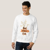 Sweatshirt Meilleur enseignant jamais (Devant entier)