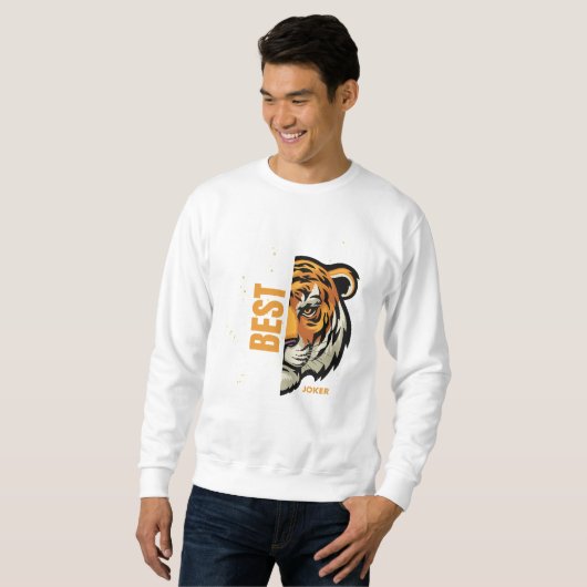Sweatshirt meilleur joker (Devant entier)