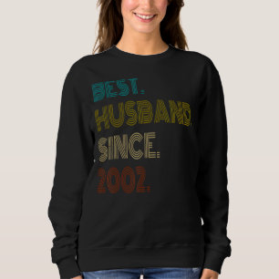 Sweatshirt Meilleur Mari Homme Depuis 2002 Couples Vintages M