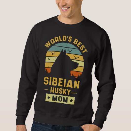 Sweatshirt Meilleur Monde Sibérie Husky Maman 48 (Devant)
