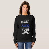 Sweatshirt Meilleur Papa du Monde (Devant entier)