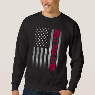 Sweatshirt Meilleur papa jamais nous Drapeau américain cadeau
