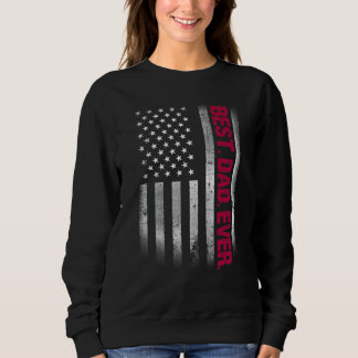 Sweatshirt Meilleur papa jamais nous Drapeau américain cadeau