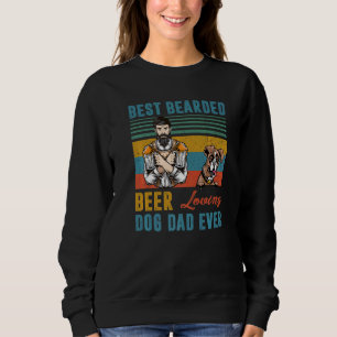 Sweatshirt Meilleur Porte-Bière Aimant Chien Papa Jamais Boxe