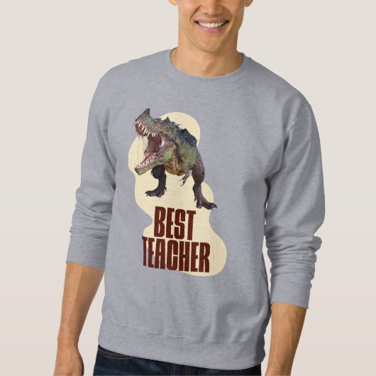 Sweatshirt Meilleur Professeur Dinosaur Classroom Humour (Devant)