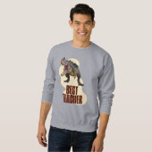 Sweatshirt Meilleur Professeur Dinosaur Classroom Humour (Devant entier)