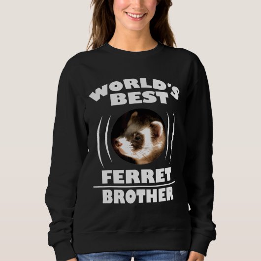 Sweatshirt Meilleur propriétaire de Frère Ferret (Devant)