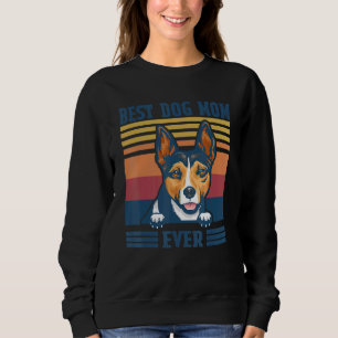 Sweatshirt Meilleur Rat Terrier Maman Ever Chien Maman Fête d