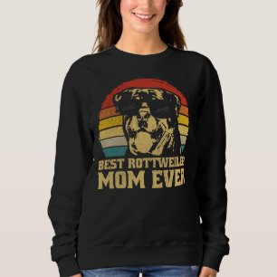 Sweatshirt Meilleur Rottweiler Chien Maman Maman Maman Maman