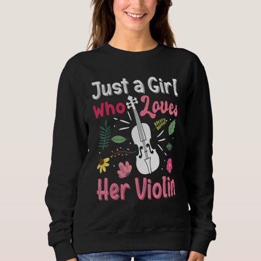 Sweatshirt Meilleur Violon Pour Femme Violon Violoniste Playe (Devant)