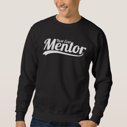 Sweatshirt Meilleure application de reconnaissance du mentora (Devant)