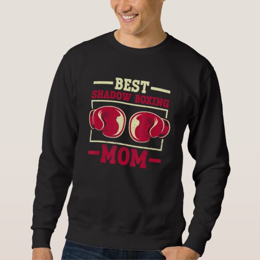 Sweatshirt Meilleure boîte d'ombre Maman boîte d'ombre Boxer (Devant)