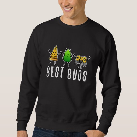 Sweatshirt Meilleure herbe bourgeons 1 (Devant)