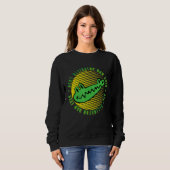 Sweatshirt Meilleure idée de Fête des pères pour papa (Devant entier)