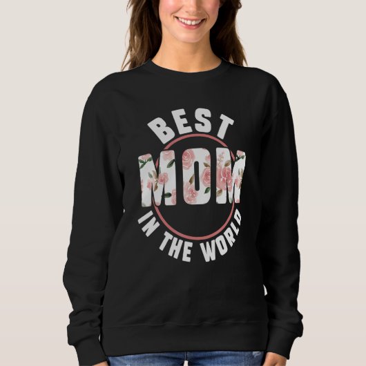 Sweatshirt Meilleure Maman Au Monde (Devant)