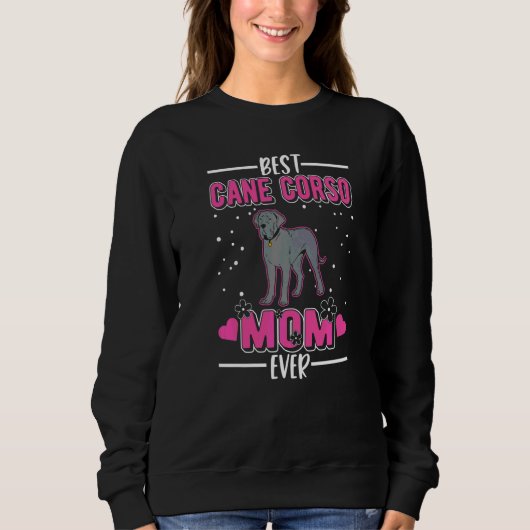 Sweatshirt Meilleure maman de Cane Corso qui soit   (Devant)