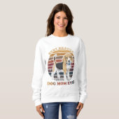 Sweatshirt Meilleure maman de chien Beagle jamais (Devant entier)