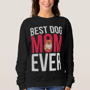 Sweatshirt Meilleure maman de chien jamais Pomeranian maman a