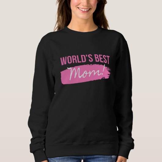 Sweatshirt Meilleure Maman du Monde (Devant)