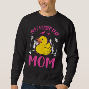 Sweatshirt Meilleure maman en canard en caoutchouc