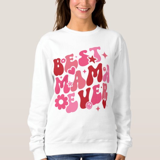 Sweatshirt Meilleure maman jamais (Devant)