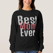 Sweatshirt meilleure maman jamais, maman maman maman simple c (Devant)