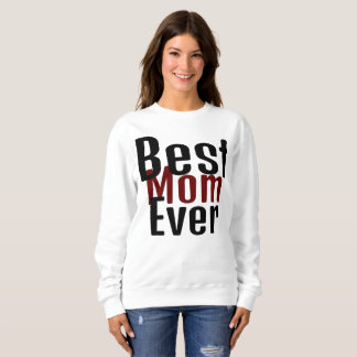 Sweatshirt meilleure maman jamais, maman maman maman simple c