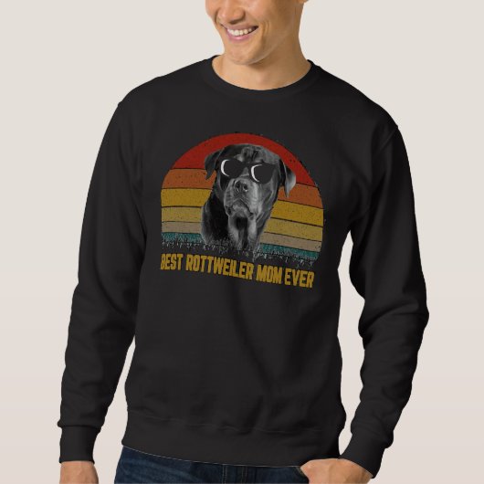 Sweatshirt Meilleure maman Rottweiler 11 ans (Devant)