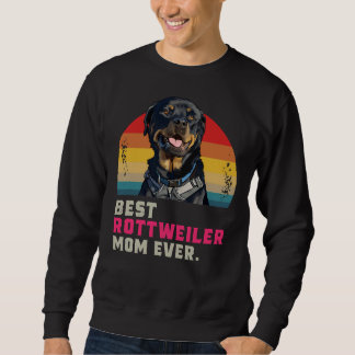 Sweatshirt Meilleure maman Rottweiler 13 ans