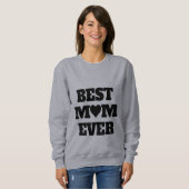 Sweatshirt Meilleure maman toujours douillette femmes Sweatsh (Devant entier)