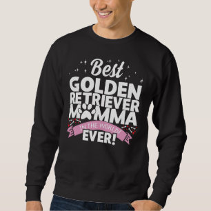 Sweatshirt Meilleure mère rétrieuse d'or