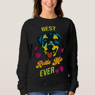 Sweatshirt Meilleure Rottie Mama jamais Rottweiler Ladies