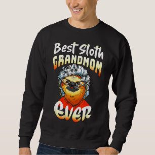 Sweatshirt Meilleure Sloth Grand-mère Ever Femmes Grand-mère
