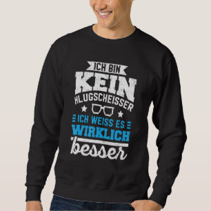 Sweatshirt Meilleures Connaissances Ich Bin Kein Klugscheisse