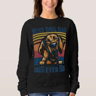 Sweatshirt Meilleures Vizsla Papa Jamais Chien Papa Fête des