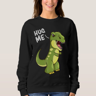 Sweatshirt Meilleurs Amis Dinosaur Tyrannosaurus Gros Plans D