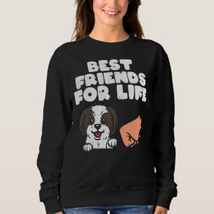 Sweatshirt Meilleurs Amis Pour La Vie Shih Tzu Cute Chien Pro