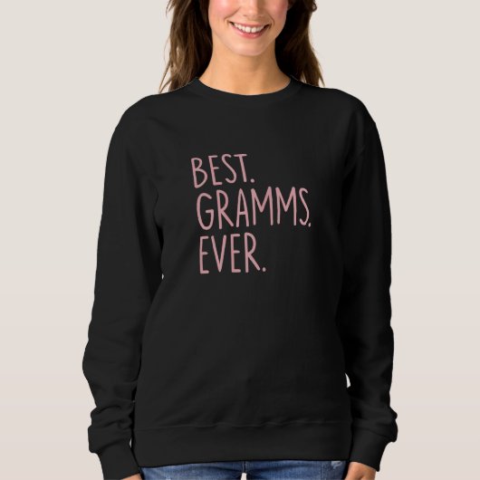 Sweatshirt Meilleurs Gramms jamais (Devant)