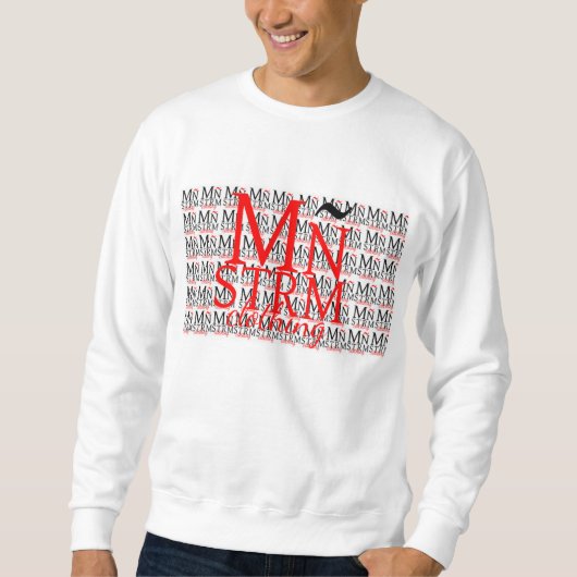 Sweatshirt mélange d'habillement de mnstrm (Devant)