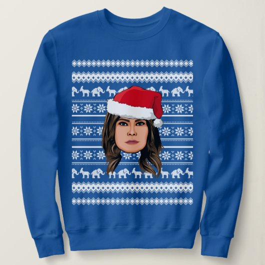 SWEATSHIRT MELANIA TRUMP (Design devant)